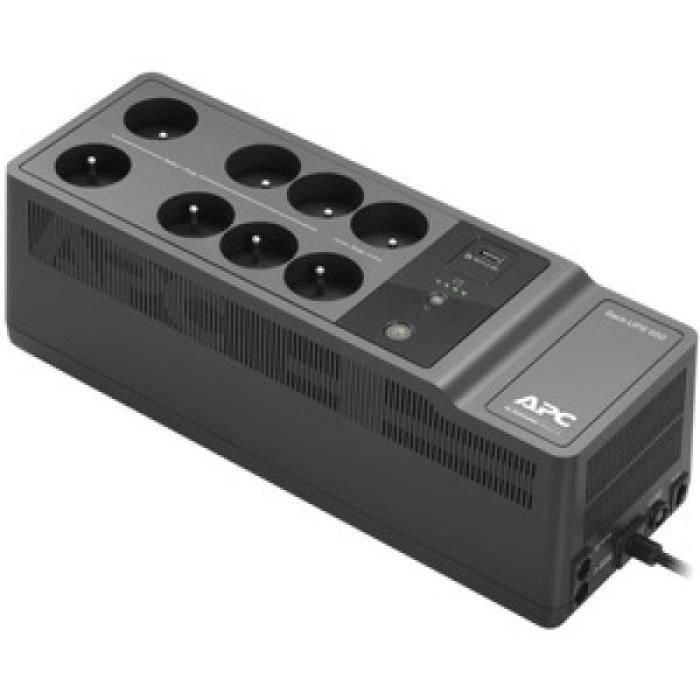 APC BE650G2-FR Back-UPS Sistema Alimentación Ininterrumpida (UPS) 650VA / 400W con 8 Tomas para Protección de Equipos Electrónicos, Negro 1