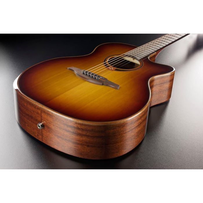 Guitarra Acústica Lag Auditorium A/E Cutaway - Edición Limitada Bisel - Brown Shadow 5 Guitarra Acústica Lag Auditorium A/E Cutaway - Edición Limitada Bisel - Brown Shadow 5