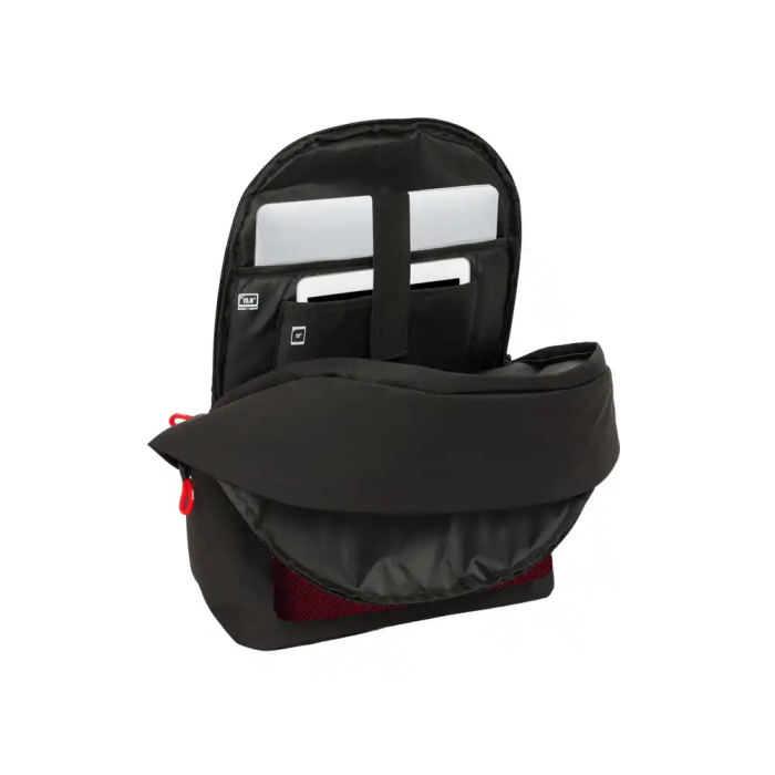 Safta Mochila Doble Vulcan para Portátil 15,6" + USB, 31x44x18 cm 4