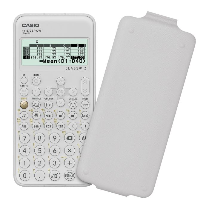 Calculadora Casio Fx-570Sp Classwiz Iberia Cientifica 560Funciones 9 Memorias 10+2 Digitos 5 Idiomas Con Tapa 1