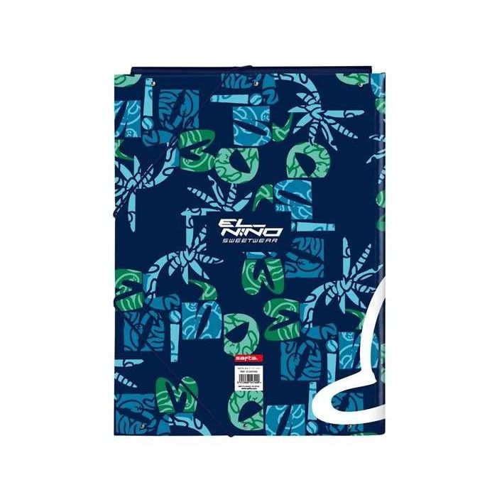 Carpeta El Niño Glassy Azul marino A4 1