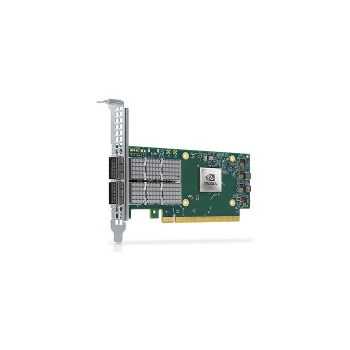 NVIDIA ConnectX-6 Dx EN - Tarjeta de Red PCIe 4.0 x16 de 100 GbE, 2 Puertos QSFP56 Fibra, Interno para Servidor NVIDIA ConnectX-6 Dx EN - Tarjeta de Red PCIe 4.0 x16 de 100 GbE, 2 Puertos QSFP56 Fibra, Interno para Servidor