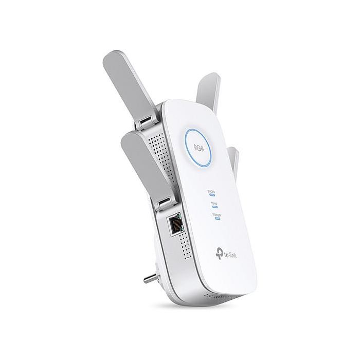 TP-Link RE650 Repetidor WiFi AC2600 Dual Band Transmisor de Red 1733 Mbps Seguridad WPS Compatible Mac Linux