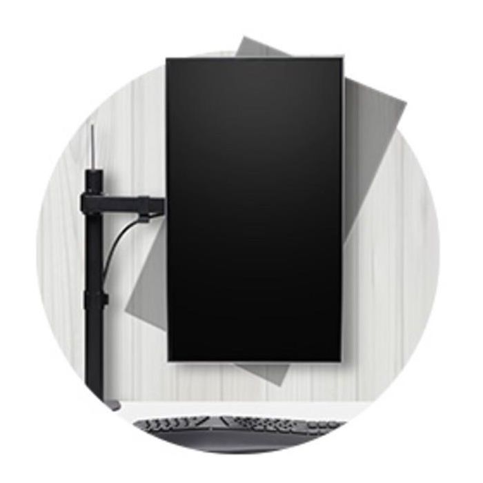 Kensington Brazo Monitor SmartFit Ergo Extensible K55408WW - Ajuste Ergonómico, 90° Giro, 180° Rotación, Soporte hasta 34" y 8kg 12