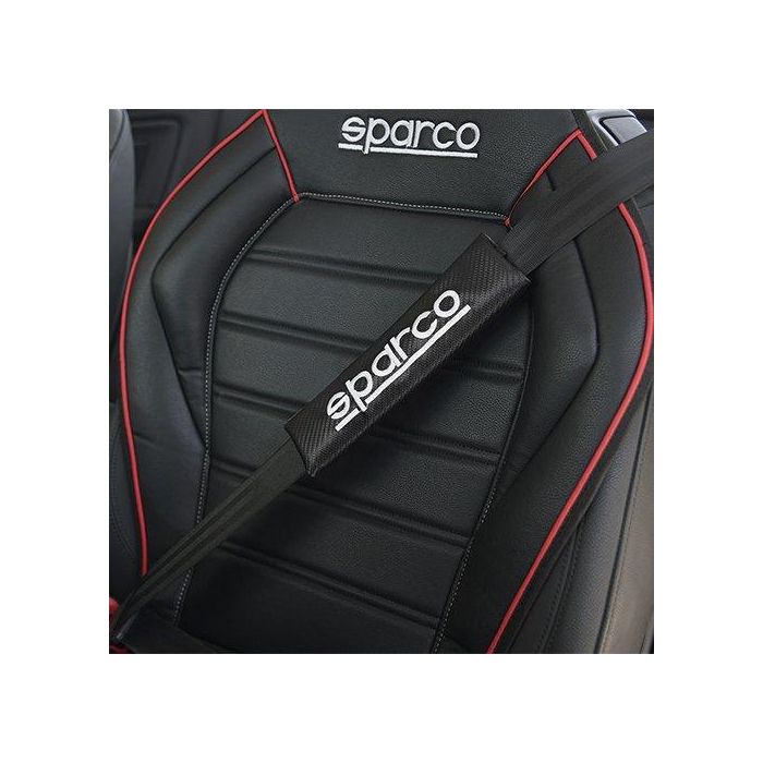 SPC Almohadillas Cinturon Carbono SPC1206CB Accesorio Coche