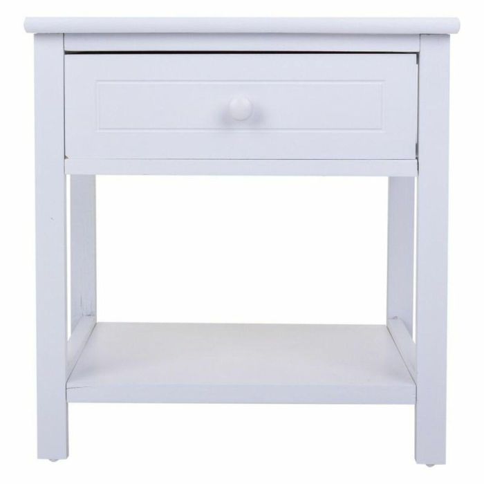 Mesita de Noche Alexandra House Living Blanco 29 x 42 x 40 cm 5