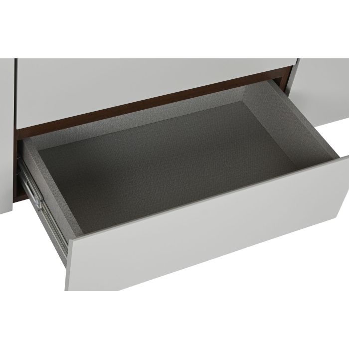 Buffet Moderno DKD Home Decor Blanco Marron 41.5 x 80 x 183 cm 6 Buffet Moderno DKD Home Decor Blanco Marron 41.5 x 80 x 183 cm 6