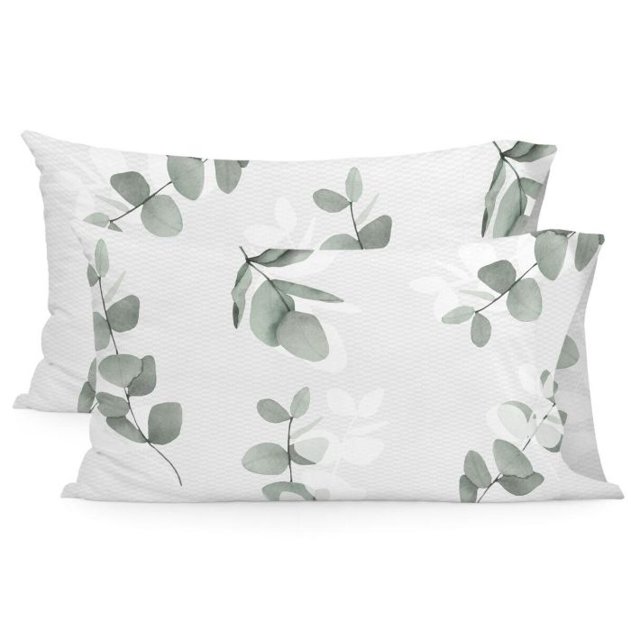 Funda de almohada HappyFriday Blanc Corymbia Multicolor 50 x 75 cm (2 Unidades)