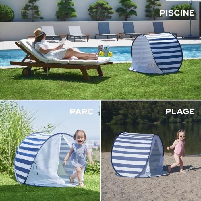 Babymoov Tienda Anti-UV SPF 50+ Mariniere con Mosquitera Integrada Pop-Up Ligera Repelente Agua y Bolsa Transporte 5 Babymoov Tienda Anti-UV SPF 50+ Mariniere con Mosquitera Integrada Pop-Up Ligera Repelente Agua y Bolsa Transporte 5