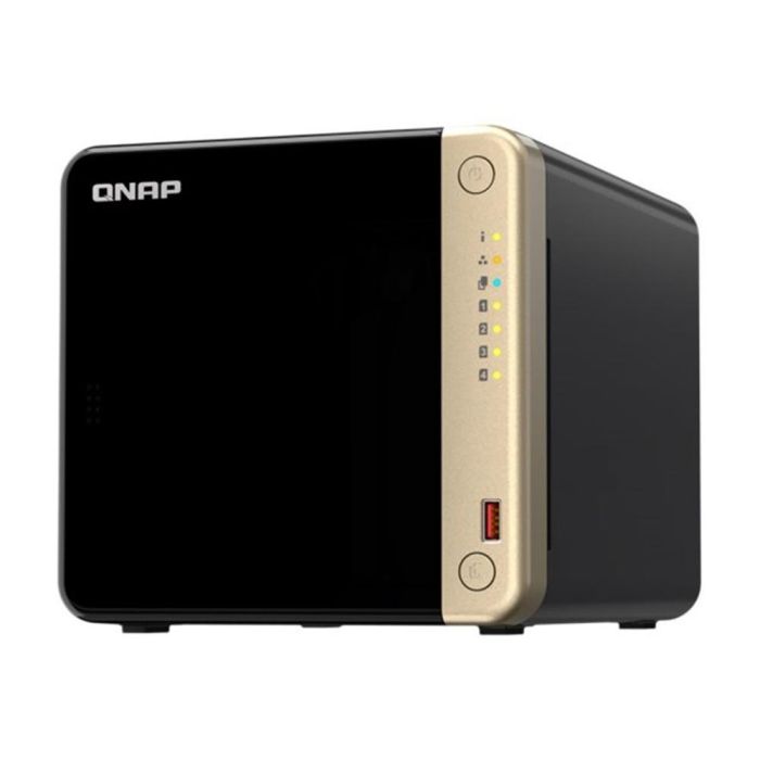 Servidor Nas Qnap K Ts - 464 - 8 gr+4Xmn10Ada800S 4 Servidor Nas Qnap K Ts - 464 - 8 gr+4Xmn10Ada800S 4