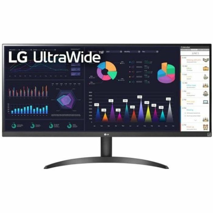 Monitor Profesional Ultrapanorámico LG 34WQ500-B 34"/ WFHD/ Negro