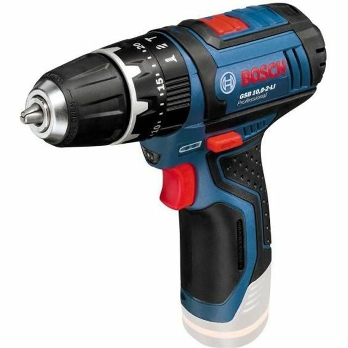 Bosch Professional GSB 12V-15 - Taladro destornillador de impacto 06019B6901, sin batería 0 Bosch Professional GSB 12V-15 - Taladro destornillador de impacto 06019B6901, sin batería 0