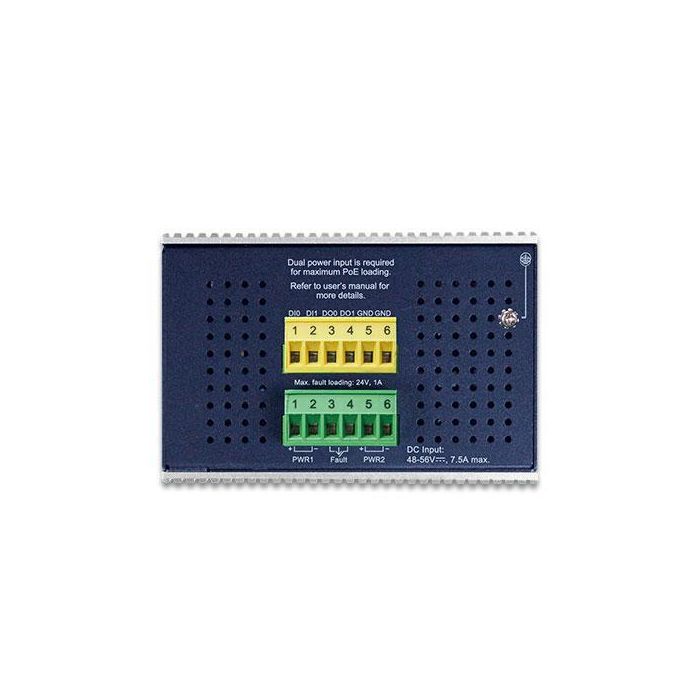 Planet IGS-6325-8UP2S2X Switch Industrial 8 Puertos PoE++ 802.3bt Gigabit + 2 SFP 2.5G + 2 SFP+ 10G Gestionable L3 1