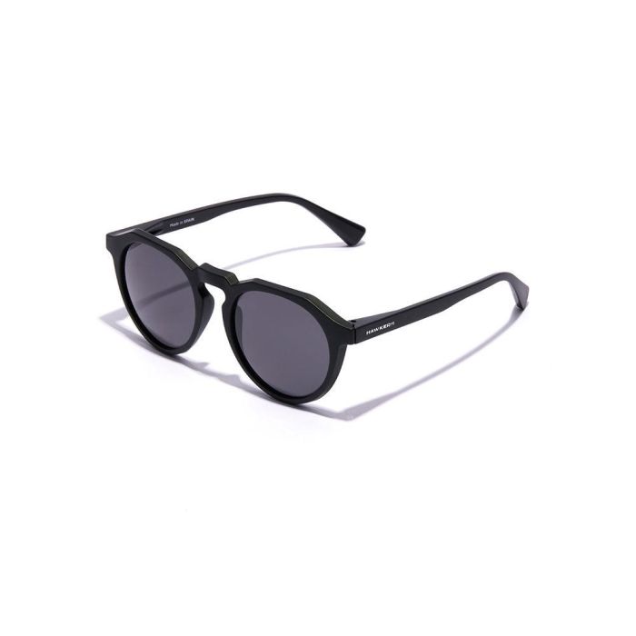 Hawkers Gafas de Sol Warwick Raw #carbon black Unisex Redondas Polarizadas para Adultos