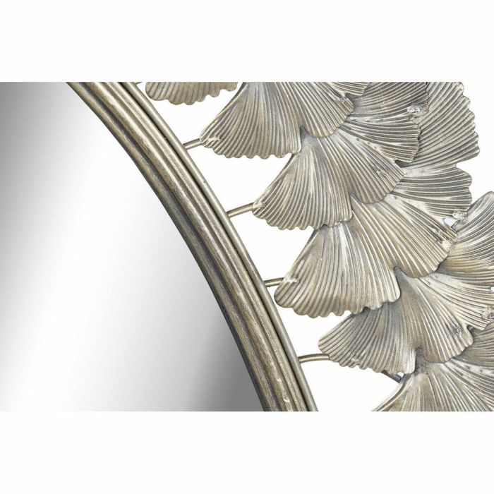 Espejo de pared DKD Home Decor Champán Hoja de planta 69 x 3,5 x 98,5 cm 1 Espejo de pared DKD Home Decor Champán Hoja de planta 69 x 3,5 x 98,5 cm 1