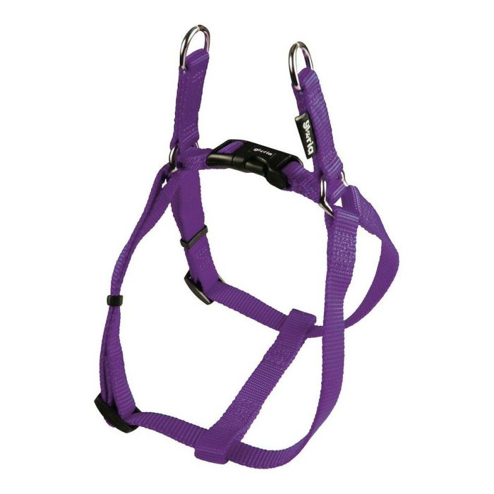 Petral Nylon Liso Ajustable Talla S 35-51 cm Morado Petral Nylon Liso Ajustable Talla S 35-51 cm Morado