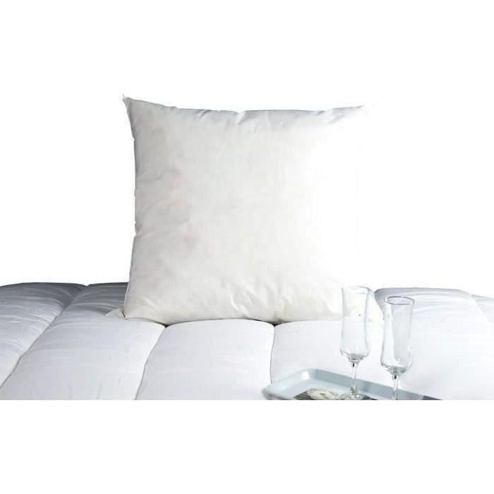 DODO Almohada de plumas de ganso MORZINE Anti-Acarions 65x65cm blanco 1