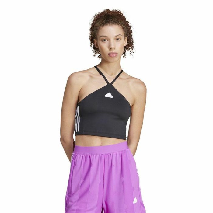 Camiseta de Tirantes Mujer Adidas Summer Triangle Negro 3