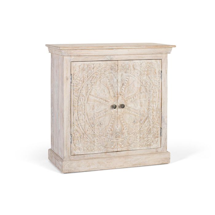 Giner y Colomer Aparador Manual de Madera de Mango con 2 Puertas y Acabado Arena 1 Giner y Colomer Aparador Manual de Madera de Mango con 2 Puertas y Acabado Arena 1