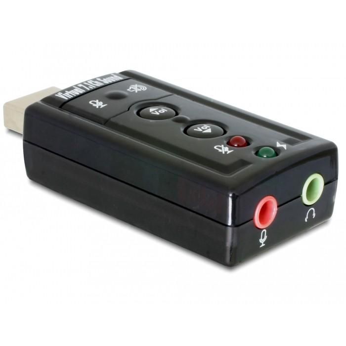 DELOCK Sound Adapter extern USB2.0 Virtual 7.1 24Bit 96kHz 1 DELOCK Sound Adapter extern USB2.0 Virtual 7.1 24Bit 96kHz 1