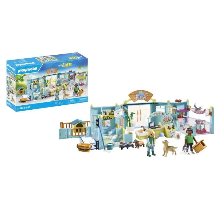 Playmobil PL71742 Cuidadores de hotel para animales Accesorios para Niños 5