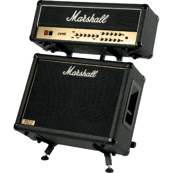 Soporte Amplificador/Monitor 2 Niveles (Ajustable) Formato " X" 2 2