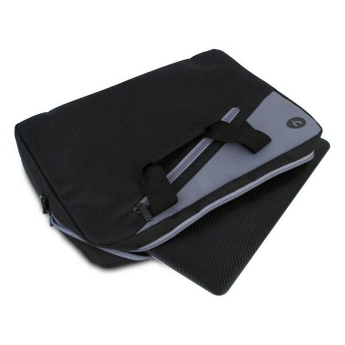 Maletín Monray Ginger para Portátiles hasta 14"/ Cinta para Trolley/ Negro 1