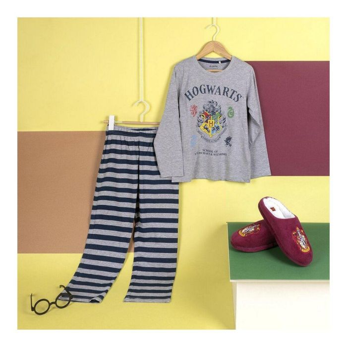 Pijama Infantil Harry Potter Gris 3