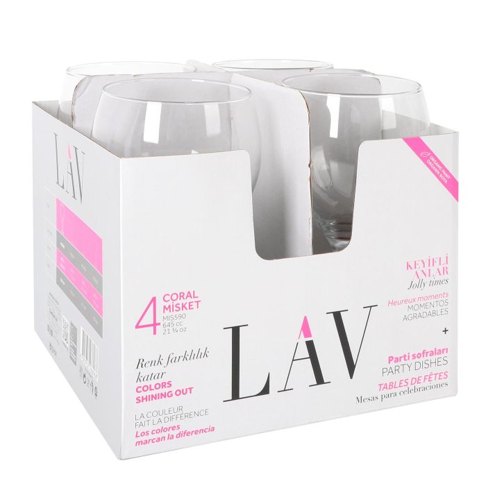 Set de 4 Copas Combinadas 645 cc - LAV (6 Cajas) 3 Set de 4 Copas Combinadas 645 cc - LAV (6 Cajas) 3