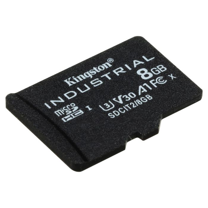 Kingston MicroSDHC Industrial 8GB 100MB/s Clase 10 A1 Kingston MicroSDHC Industrial 8GB 100MB/s Clase 10 A1