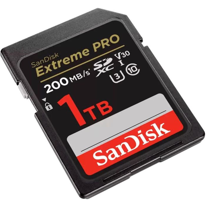 SanDisk Tarjeta de memoria SDXC Extreme PRO 1TB Clase 10 UHS-I U3 V30 140MB/s lectura 90MB/s escritura 1 SanDisk Tarjeta de memoria SDXC Extreme PRO 1TB Clase 10 UHS-I U3 V30 140MB/s lectura 90MB/s escritura 1