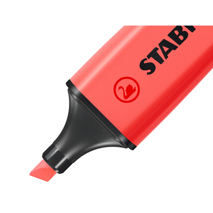 Stabilo Boss Original Marcador Fluorescente Rojo Set de 10 Unidades (Set de 10) 2