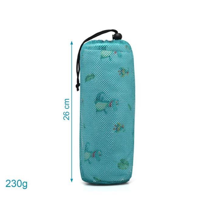 KioKids Toalla de Playa y Piscina Microfibra Secado Rápido Suave Absorbente Diseño Cocodrilo 75x150 cm Verde con Bolsa de Transporte 3 KioKids Toalla de Playa y Piscina Microfibra Secado Rápido Suave Absorbente Diseño Cocodrilo 75x150 cm Verde con Bolsa de Transporte 3