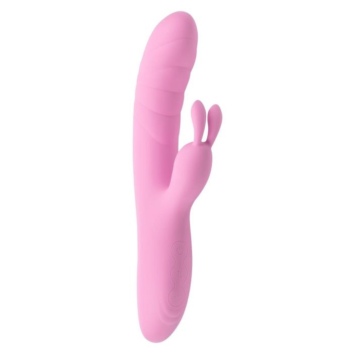 Vibrador Doble Estimulación Evolved Playboy Rosa 8 Vibrador Doble Estimulación Evolved Playboy Rosa 8