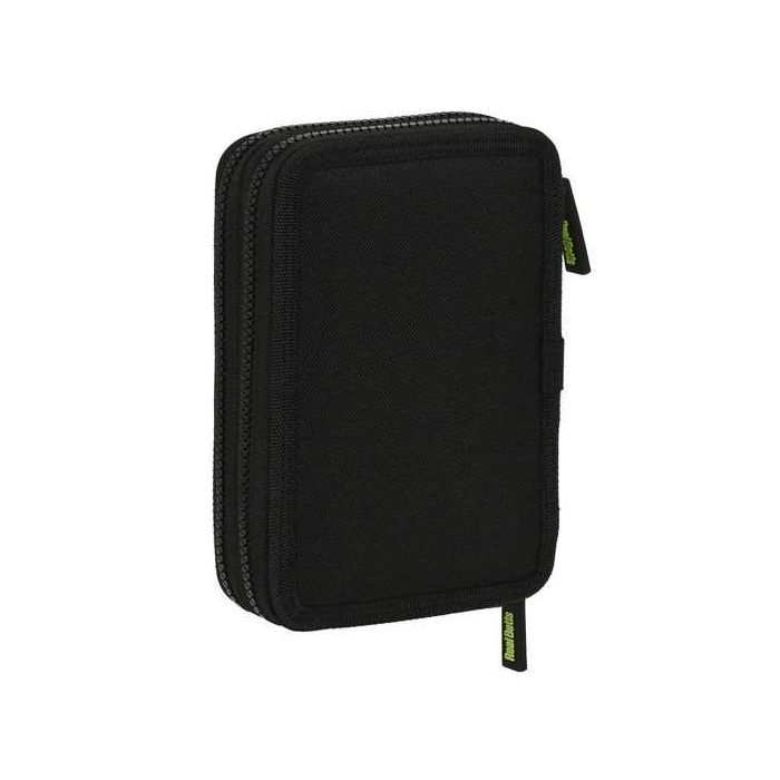 Plumier Doble Real Betis Balompié Negro Lima 12.5 x 19.5 x 4 cm (28 piezas) 2