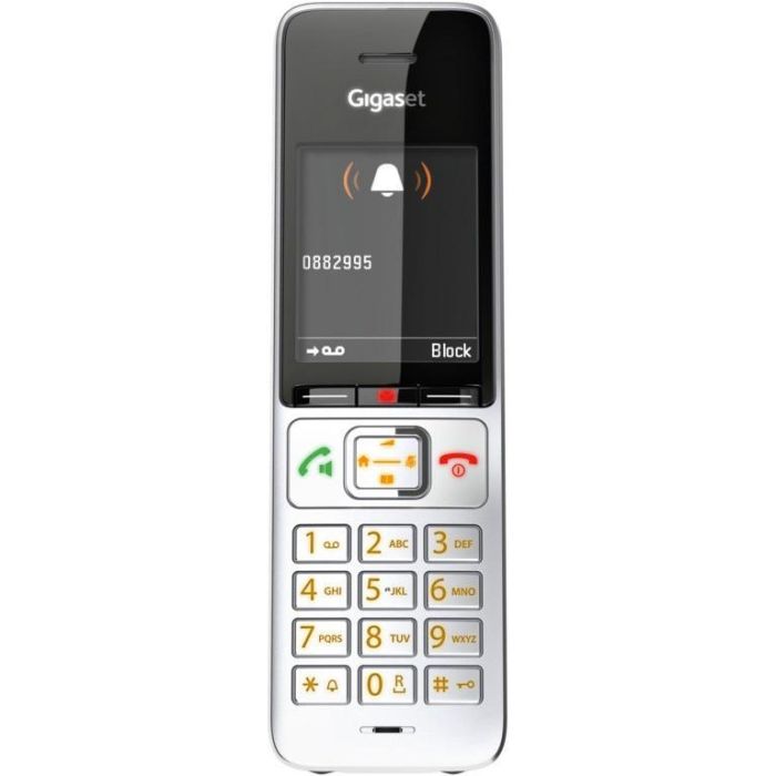 Gigaset COMFORT 500A Teléfono DECT/analógico con Contestador Automático, Pantalla a Color TFT 2.2", Manos Libres, Agenda 200 Contactos, Plata/Negro 3 Gigaset COMFORT 500A Teléfono DECT/analógico con Contestador Automático, Pantalla a Color TFT 2.2", Manos Libres, Agenda 200 Contactos, Plata/Negro 3