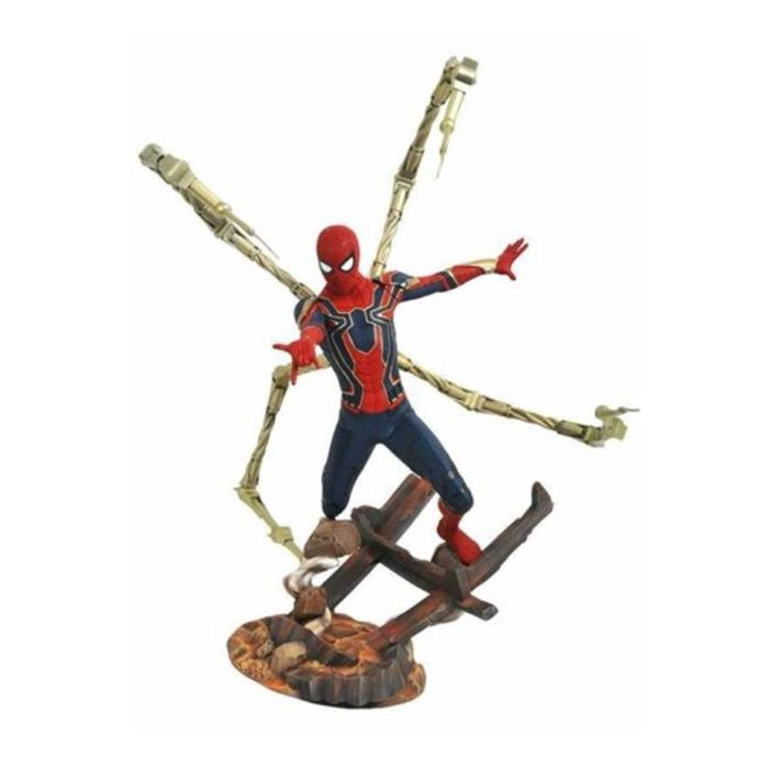 Diamond Select Toys Figura Marvel Premier Collection Iron Spider-Man Avengers: Infinity War Resina Edición Limitada