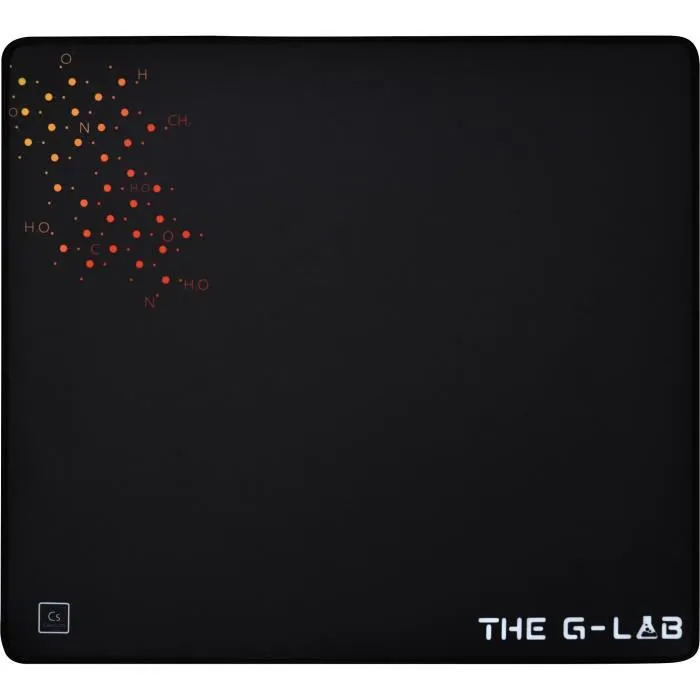 The G-Lab Alfombrilla Gaming L 450x400x4mm con Goma Antideslizante y Superficie Control 1