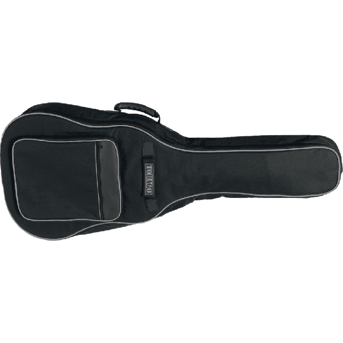Tobago Funda de Guitarra Clásica 4/4 Poliéster Acolchada 10mm con Bolsillo y Correas Ajustables