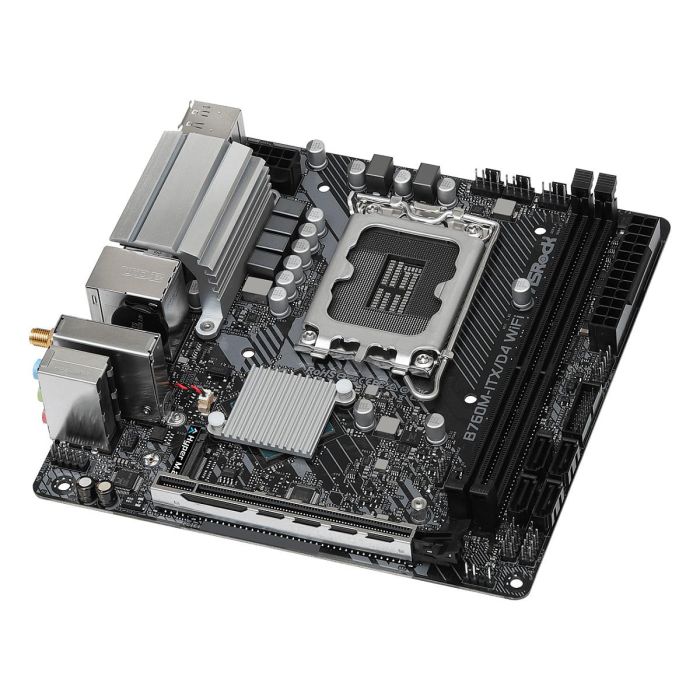 ASRock B760M ITX/D4 WiFi (1700) DDR4 Mini ITX Placa Base para PC 3