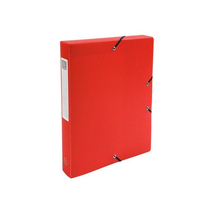 Carpeta De Proyectos Exacompta Exabox Pp Liso Opaco A4 Gomas 4 Cm Rojo (Set de 8) Carpeta De Proyectos Exacompta Exabox Pp Liso Opaco A4 Gomas 4 Cm Rojo (Set de 8)