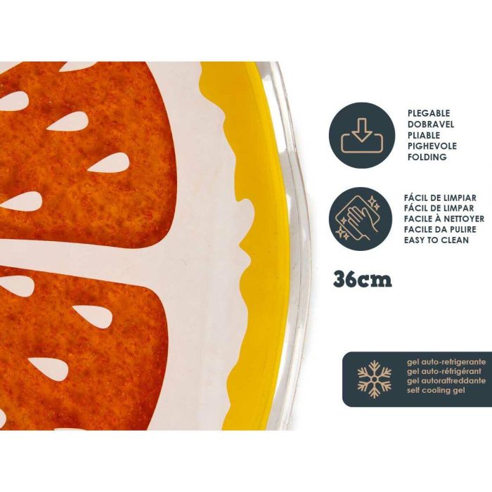 Esterilla Refrigerante para Mascotas Mascow Amarillo Naranja 35 x 1 x 35 cm 1 Esterilla Refrigerante para Mascotas Mascow Amarillo Naranja 35 x 1 x 35 cm 1