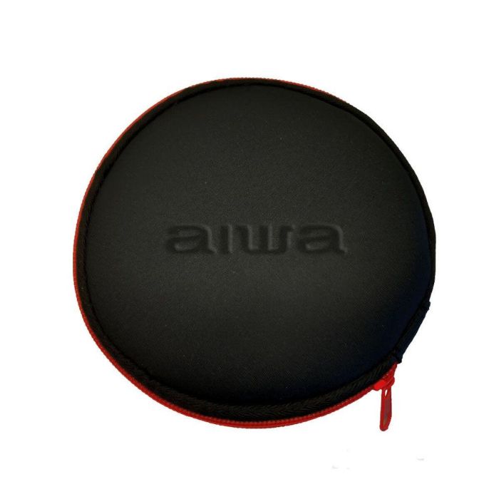 Aiwa PCD-810BK Reproductor CD MP3 Portátil Recargable con Batería y Cable. Auriculares, Estuche y Protección Anti-Shock Negro. 1 Aiwa PCD-810BK Reproductor CD MP3 Portátil Recargable con Batería y Cable. Auriculares, Estuche y Protección Anti-Shock Negro. 1