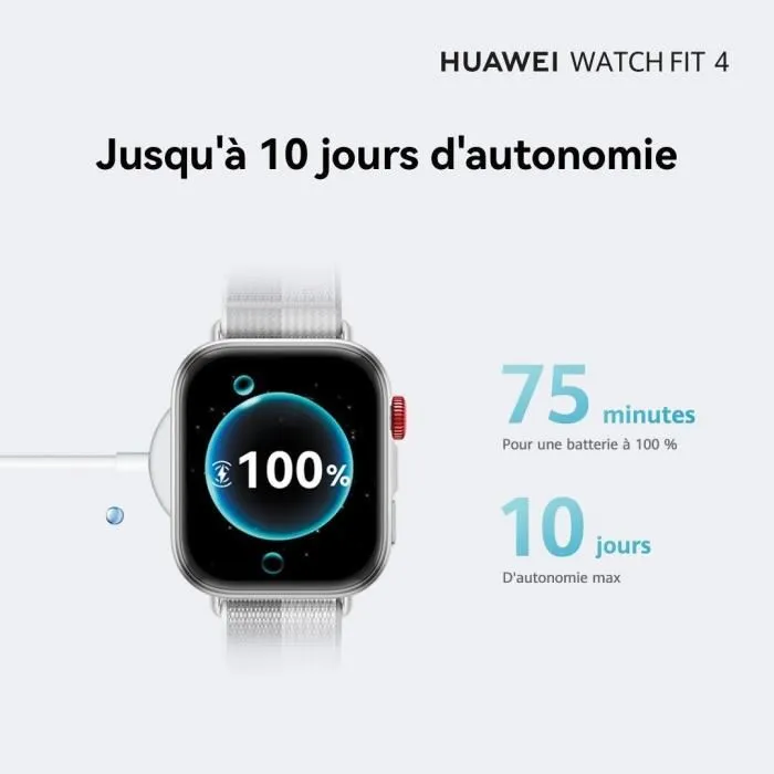 Huawei HUA1747168369547 Reloj inteligente Watch FIT 4 Blanco 3
