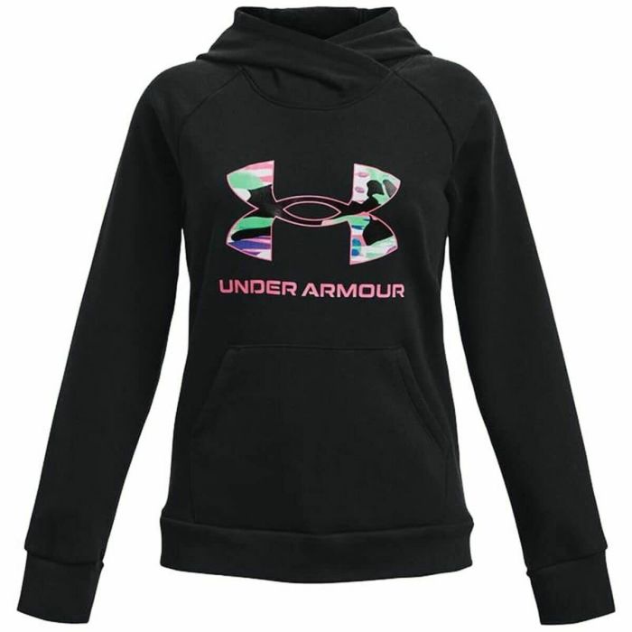 Sudadera con Capucha Niña Under Armour Negro 36 8 Sudadera con Capucha Niña Under Armour Negro 36 8