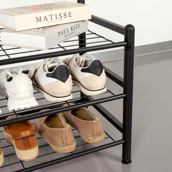 Perchero con Balda Max Home Acero Melamina Aglomerado Minimalista 60 x 175 x 40 cm 2