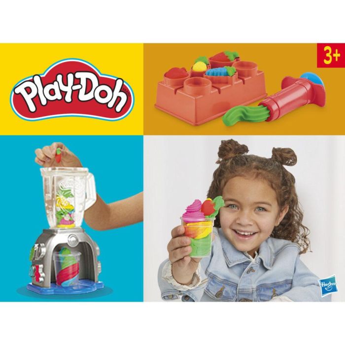 Play-Doh F9142 Licuadora de Batidos Coloridos de Juguete para Crear Frutas y Vegetales de Plastilina. Set de Comida para Niños. 14 Play-Doh F9142 Licuadora de Batidos Coloridos de Juguete para Crear Frutas y Vegetales de Plastilina. Set de Comida para Niños. 14