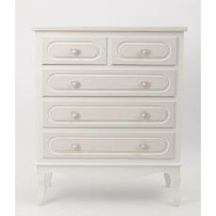 DKD Home Decor Tocador Desmontable Romántico Alice Madera MDF Espejo 4 Cajones Blanco Ancho 75 cm, Fondo 42 cm, Alto 140 cm DKD Home Decor Tocador Desmontable Romántico Alice Madera MDF Espejo 4 Cajones Blanco Ancho 75 cm, Fondo 42 cm, Alto 140 cm