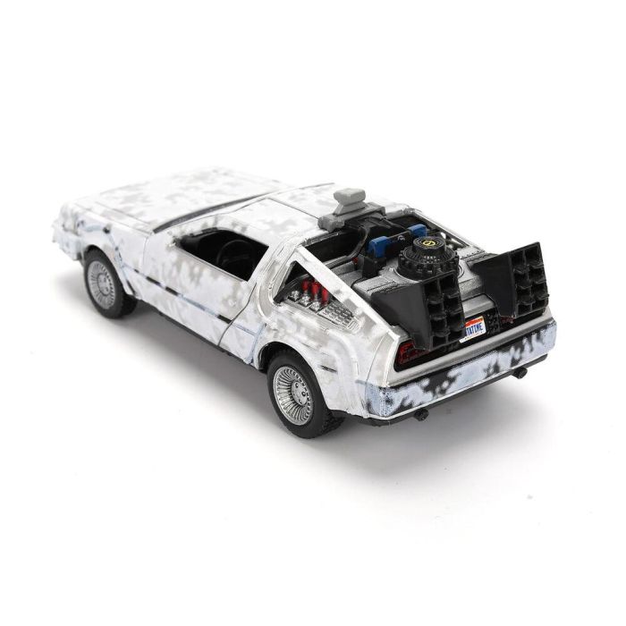 Replica Dlorean Efecto Hielo Time Machine 40th Anniversary Regreso al Futuro 5 Replica Dlorean Efecto Hielo Time Machine 40th Anniversary Regreso al Futuro 5
