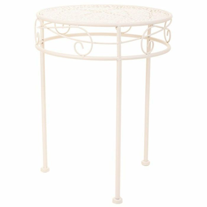 Soporte para Maceta Alexandra House Living Blanco Metal Hierro 30 x 120 x 30 cm 3